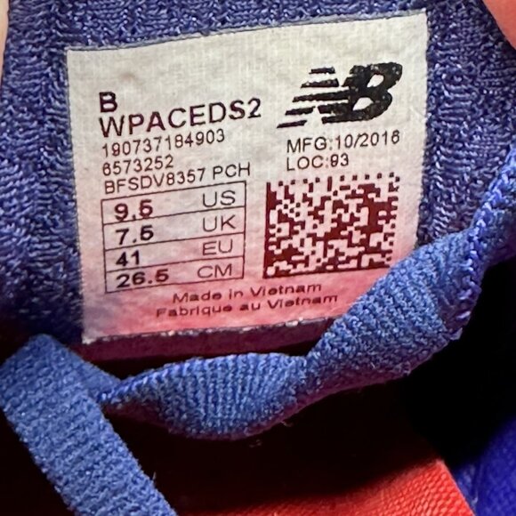 Womens Size 9.5 New Balance x Run Disney Vazee Pace v2 Haunted Mansion Running - Picture 8 of 8